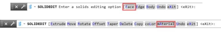 Adding Material to the Face of the Object