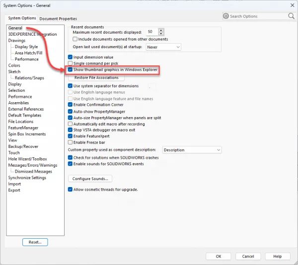 Tip 13: Showing file thumbnails in explorer