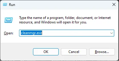 Clean temporary files and perform disk cleanup