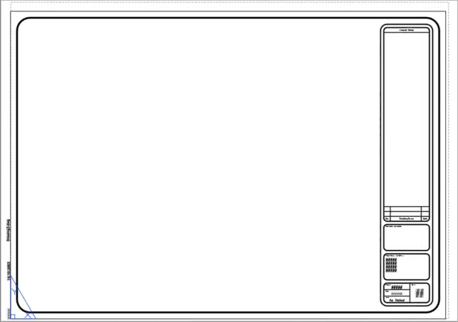Using Title block template