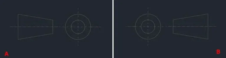 Third angle projection