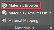 Using texture map in AutoCAD